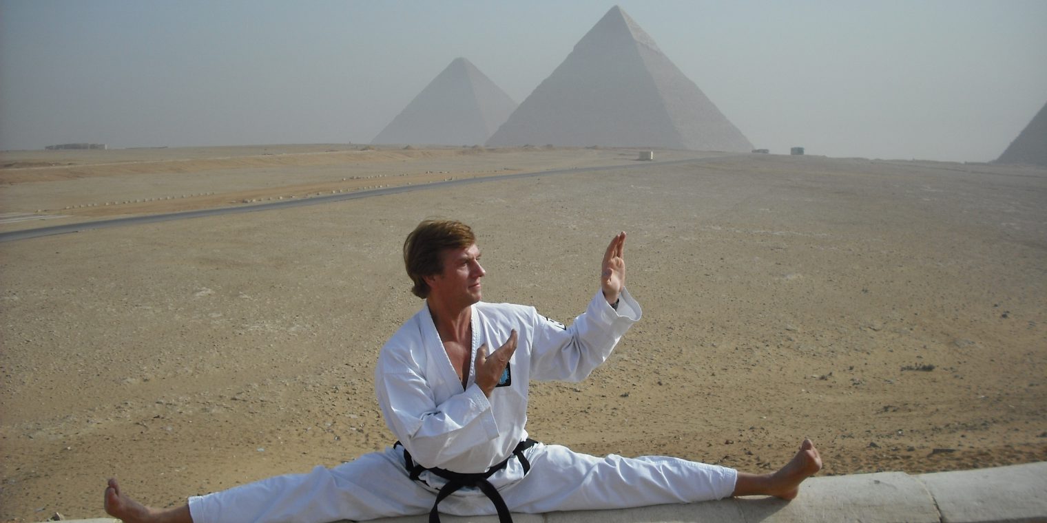 Fehrer Tae Kwon Do Ägypten Körperbeherrschung Konzentration Sport